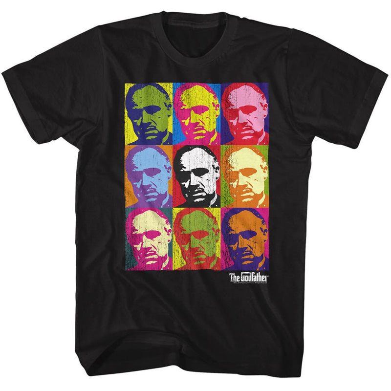 Godfather Mens S/S T-Shirt - Vitowarhol - Solid Black