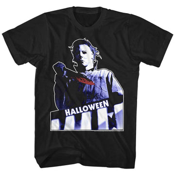 Halloween Mens S/S T-Shirt - Top Floor - Solid Black