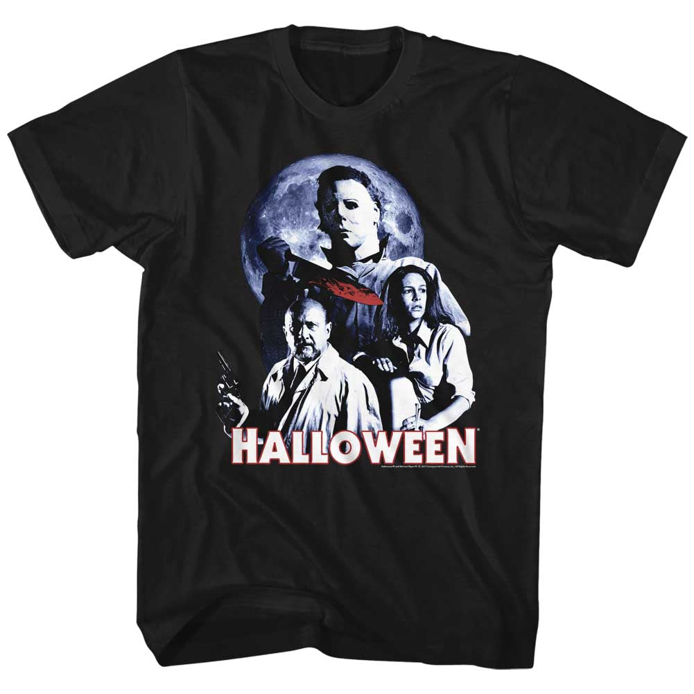 Halloween Mens S/S T-Shirt - Ensemble - Solid Black