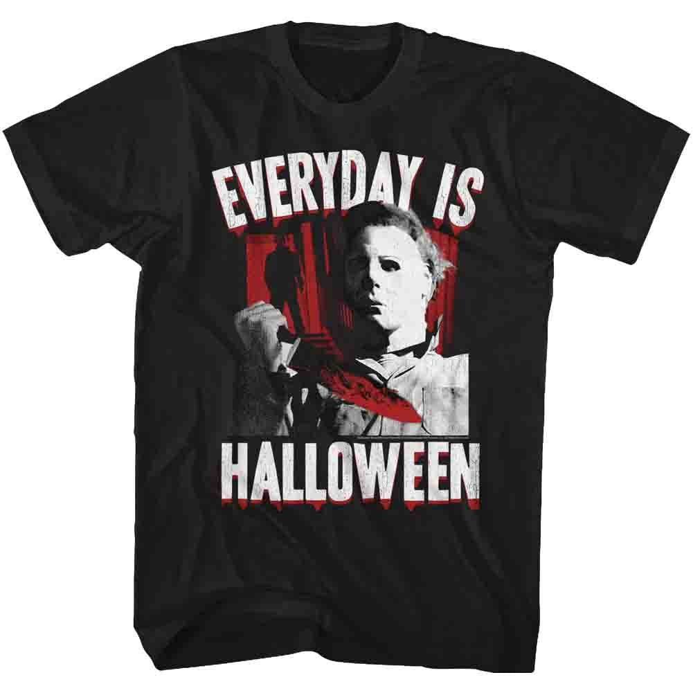 Halloween Mens S/S T-Shirt - Everyday - Solid Black