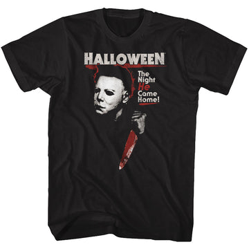 Halloween Mens S/S T-Shirt - He - Solid Black