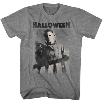 Halloween Mens S/S T-Shirt - Mikefade - Heather Graphite Heather