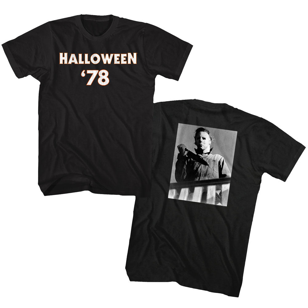 Halloween Mens S/S T-Shirt - 78 - Solid Black