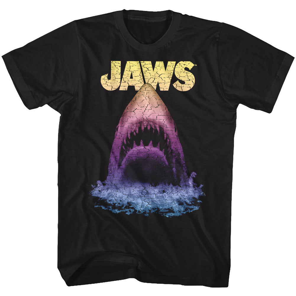 Jaws Mens S/S T-Shirt - New To The Game - Solid Black