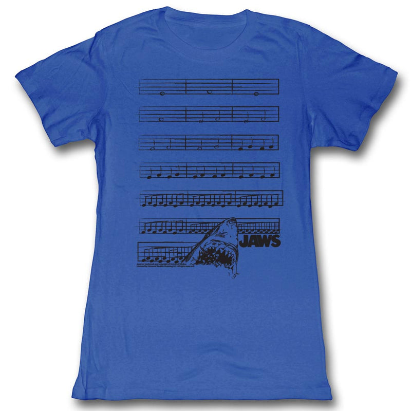 Jaws Girls Juniors S/S T-Shirt - Dun Nun - Solid Royal