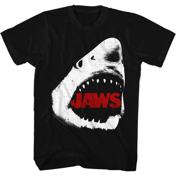 Jaws Mens S/S T-Shirt - Comin For U - Solid Black