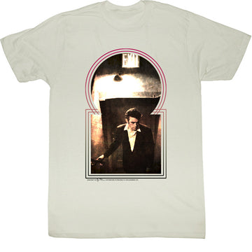 James Dean Mens S/S T-Shirt - Key Dean - Solid Natural