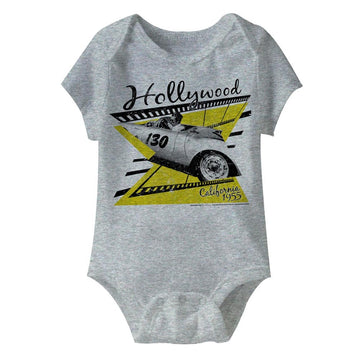 James Dean Infant S/S Bodysuit - Cali 55 - Heather Gray Heather