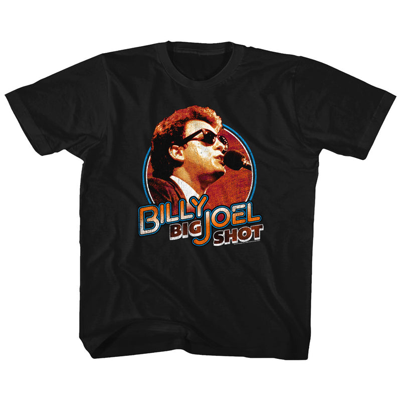 Billy Joel Youth S/S T-Shirt - Big Shot - Solid Black