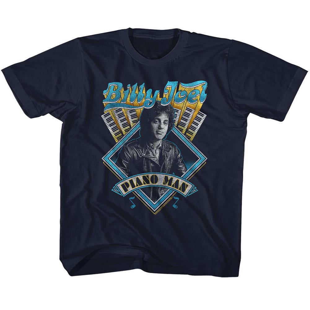 Billy Joel Toddler S/S T-Shirt - Billy Joel - Solid Navy