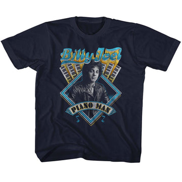 Billy Joel Toddler S/S T-Shirt - Billy Joel - Solid Navy