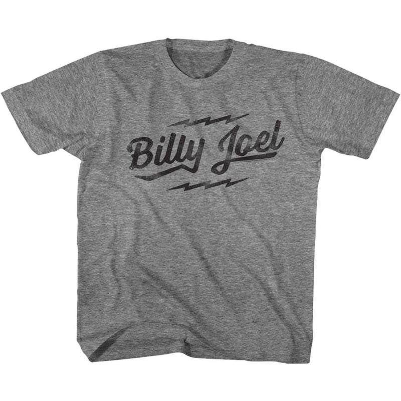 Billy Joel Toddler S/S T-Shirt - Logo - Heather Graphite Heather