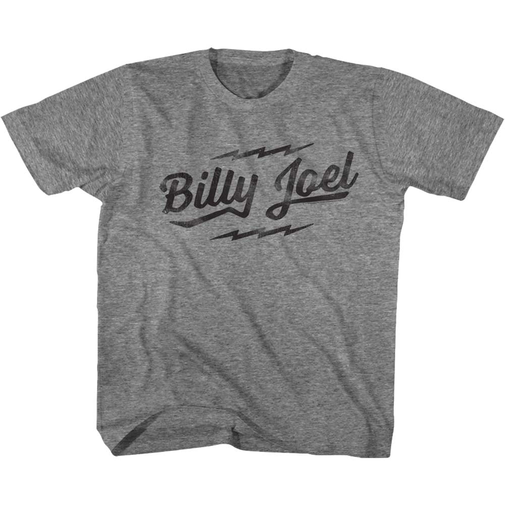 Billy Joel Youth S/S T-Shirt - Logo - Heather Graphite Heather
