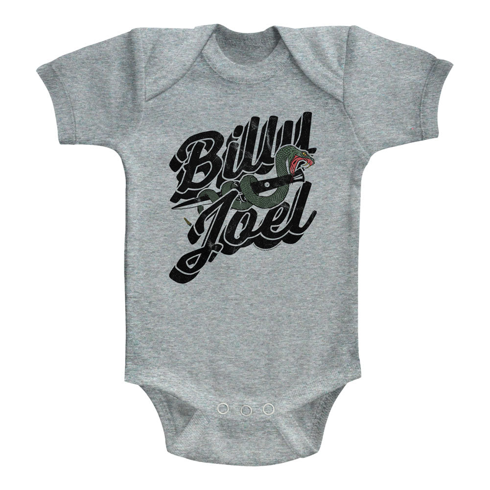 Billy Joel Infant S/S Bodysuit - Only The Good - Heather Gray Heather