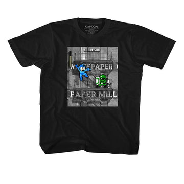 Mega Man Toddler S/S T-Shirt - Irlman - Solid Black