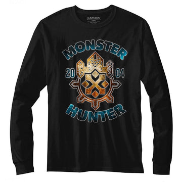 Monster Hunter Mens L/S T-Shirt - Monsterhunter - Solid Black