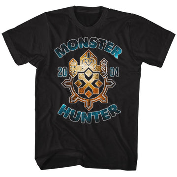 Monster Hunter Mens S/S T-Shirt - Monster Hunter - Solid Black