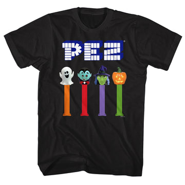 Pez Mens S/S T-Shirt - Halloween - Solid Black