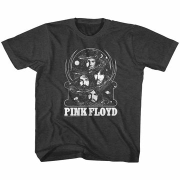 Pink Floyd Toddler S/S T-Shirt - Full Of Stars - Heather Black Heather