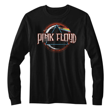 Pink Floyd Mens L/S T-Shirt - Pink Floyd - Solid Black