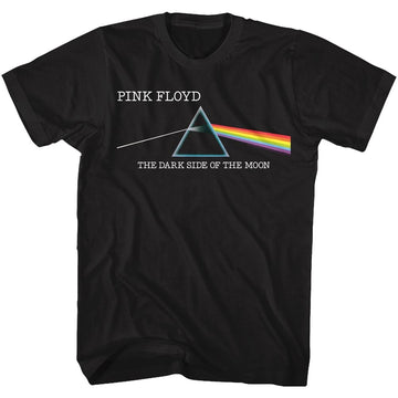 Pink Floyd Mens S/S T-Shirt - Dsotm Redux - Solid Black