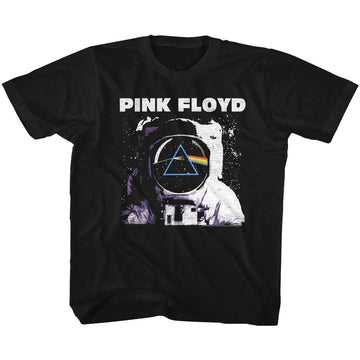 Pink Floyd Toddler S/S T-Shirt - Moon - Solid Black