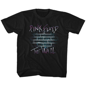 Pink Floyd Toddler S/S T-Shirt - Purple Floyd - Solid Black