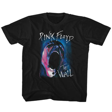 Pink Floyd Youth S/S T-Shirt - Screamface - Solid Black