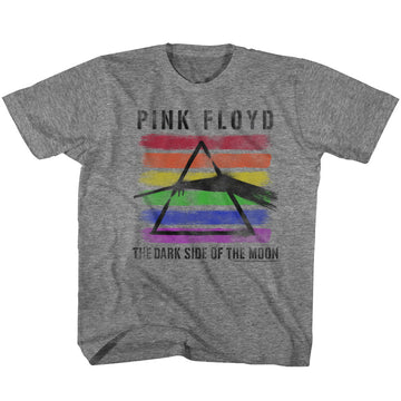 Pink Floyd Toddler S/S T-Shirt - Black Light - Heather Graphite Heather