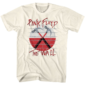 Pink Floyd Mens S/S T-Shirt - Pftw - Solid Natural