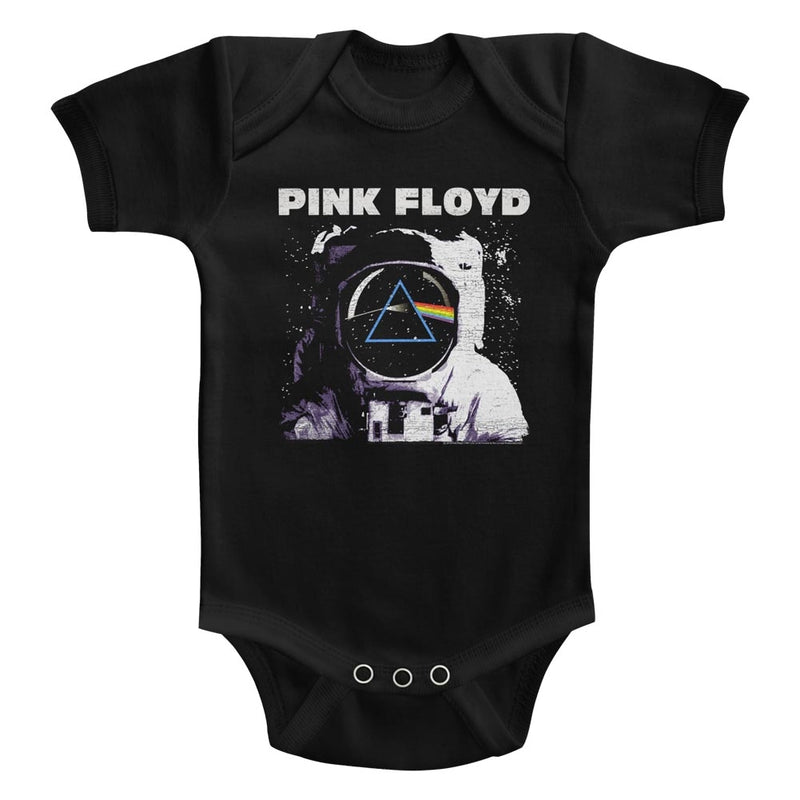 Pink Floyd Infant S/S Bodysuit - Prism - Solid Black