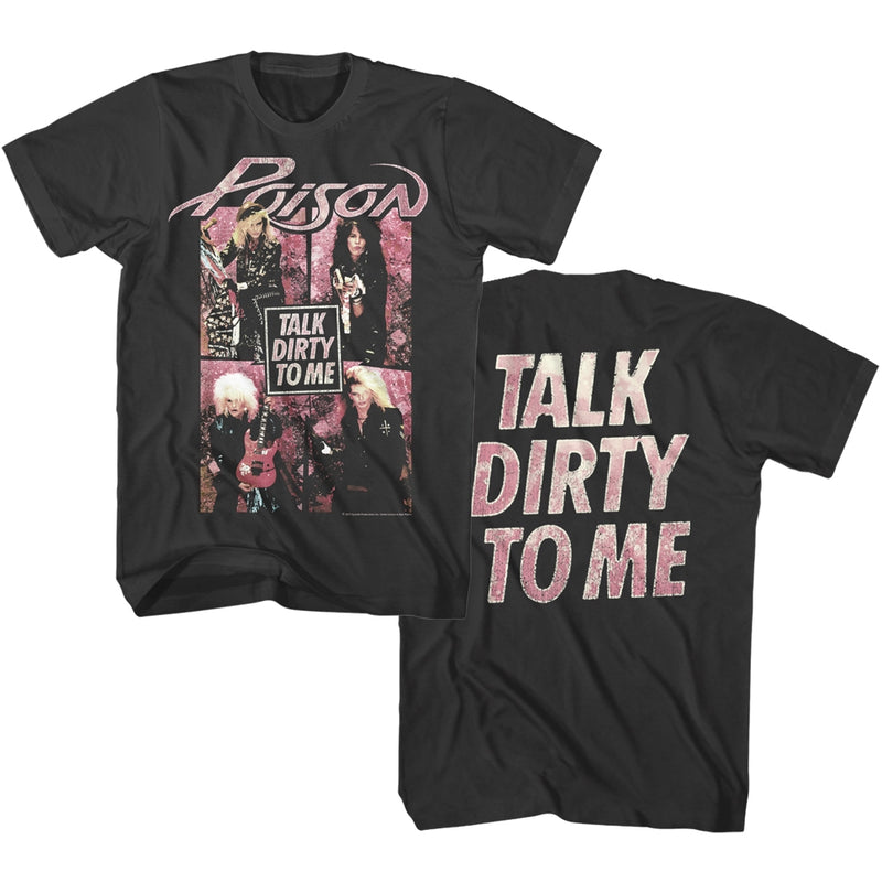 Poison Mens S/S T-Shirt - Dirty - Solid Smoke