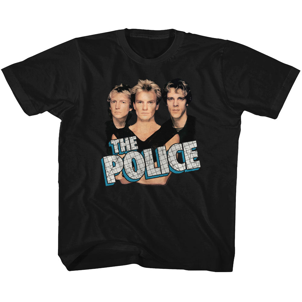 The Police Toddler S/S T-Shirt - Boys'N'Blue - Solid Black