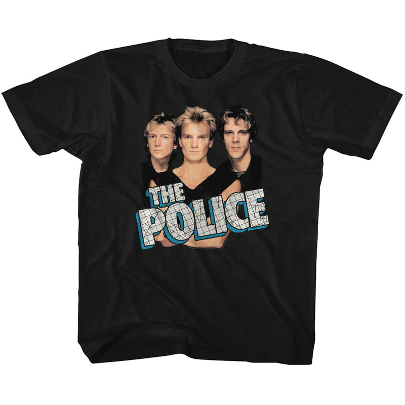 The Police Youth S/S T-Shirt - Boys'N'Blue - Solid Black