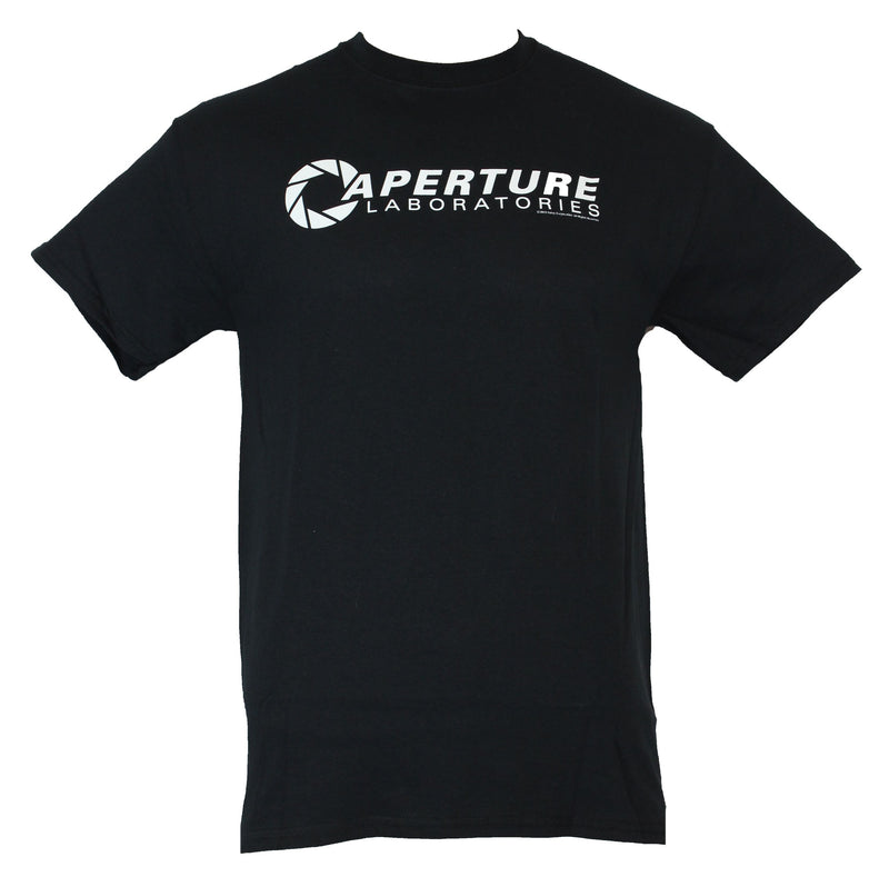 Portal Mens T-Shirt - Aperature Science Laboratories Logo - Inmyparentsbasement.com
