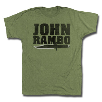 Rambo Mens S/S T-Shirt - Jonbo - Solid Military Green