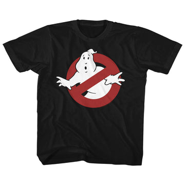 Real Ghostbusters Toddler S/S T-Shirt - Symbol - Solid Black