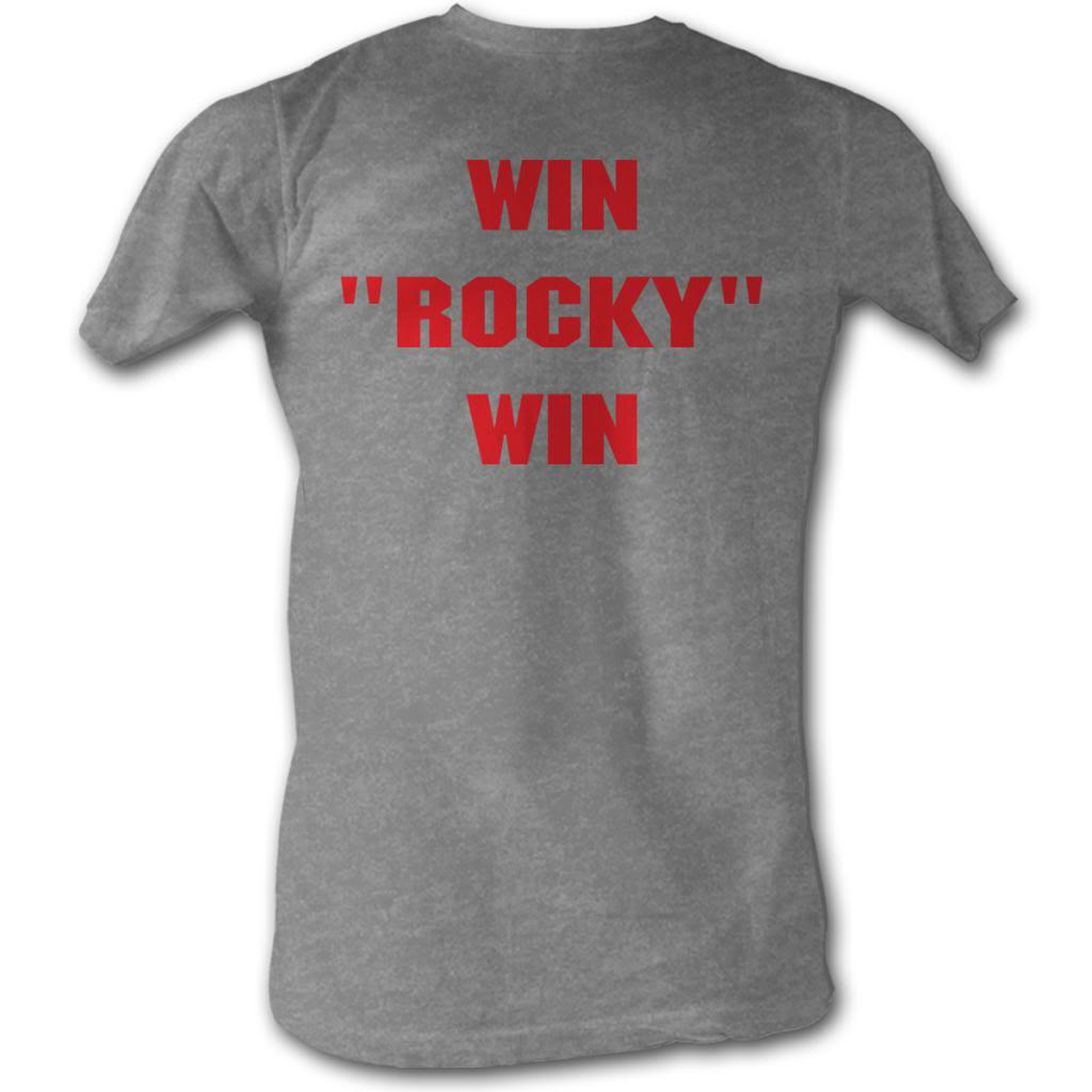 Rocky Mens S/S T-Shirt - Win - Heather Gray Heather