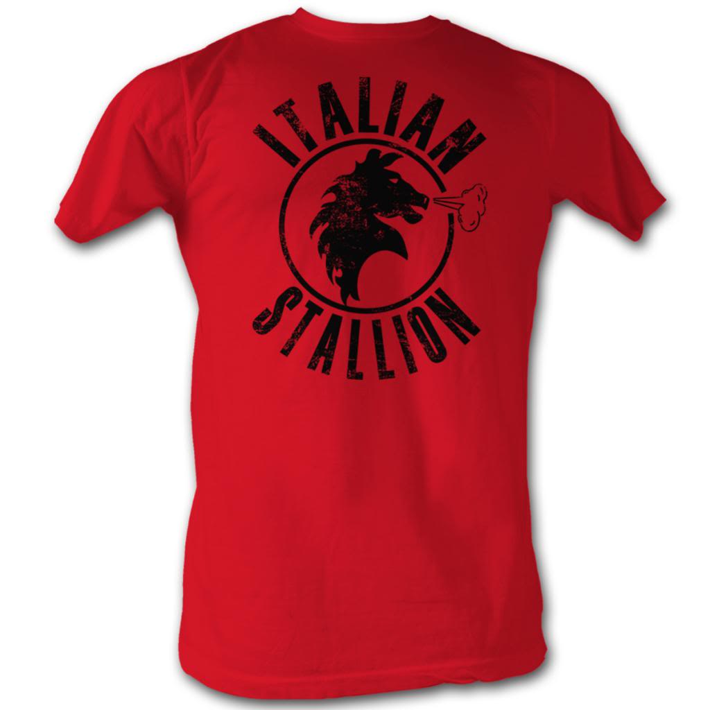 Rocky Mens S/S T-Shirt - Red Stallion - Solid Red