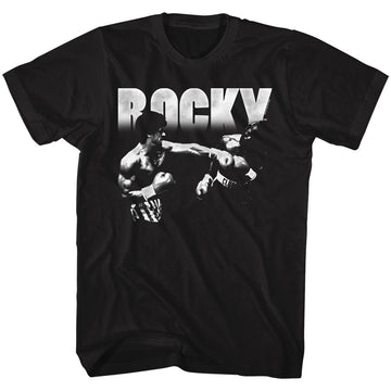 Rocky Mens S/S T-Shirt - Knockout - Solid Black
