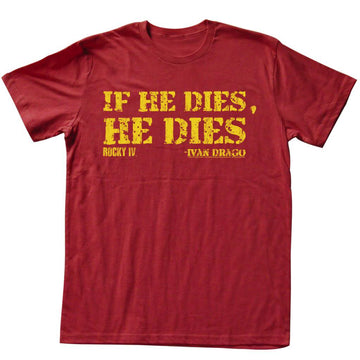 Rocky Mens S/S T-Shirt - Die - Heather Cherry Heather