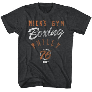 Rocky Mens S/S T-Shirt - More Gym - Heather Black Heather