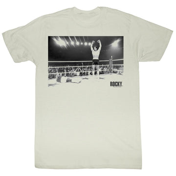 Rocky Mens S/S T-Shirt - Yippee! - Solid Natural