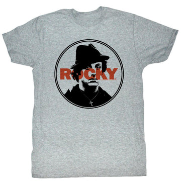 Rocky Mens S/S T-Shirt - Stamped - Heather Gray Heather