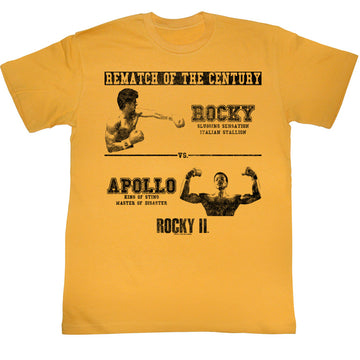 Rocky Mens S/S T-Shirt - Rematch - Solid Ginger