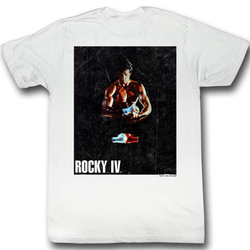 Rocky Mens S/S T-Shirt - Binded White - Solid White