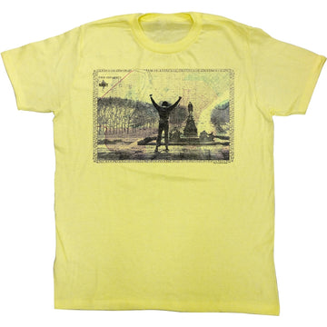 Rocky Mens S/S T-Shirt - 1976 Philly - Heather Yellow Heather