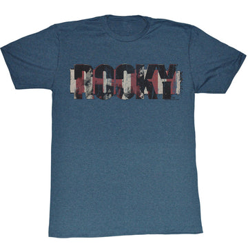 Rocky Mens S/S T-Shirt - Kay Oh - Heather Navy Heather