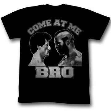 Rocky Mens S/S T-Shirt - Come At Me - Solid Black