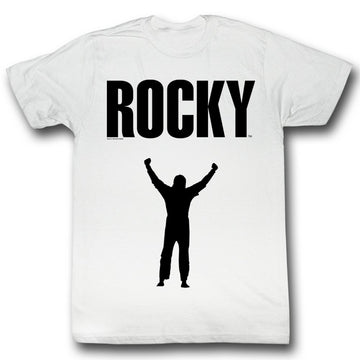 Rocky Mens S/S T-Shirt - Dreams - Solid White